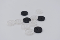 Clear Plastic Garment Buttons Lettering Words 12L For Shirt Dress